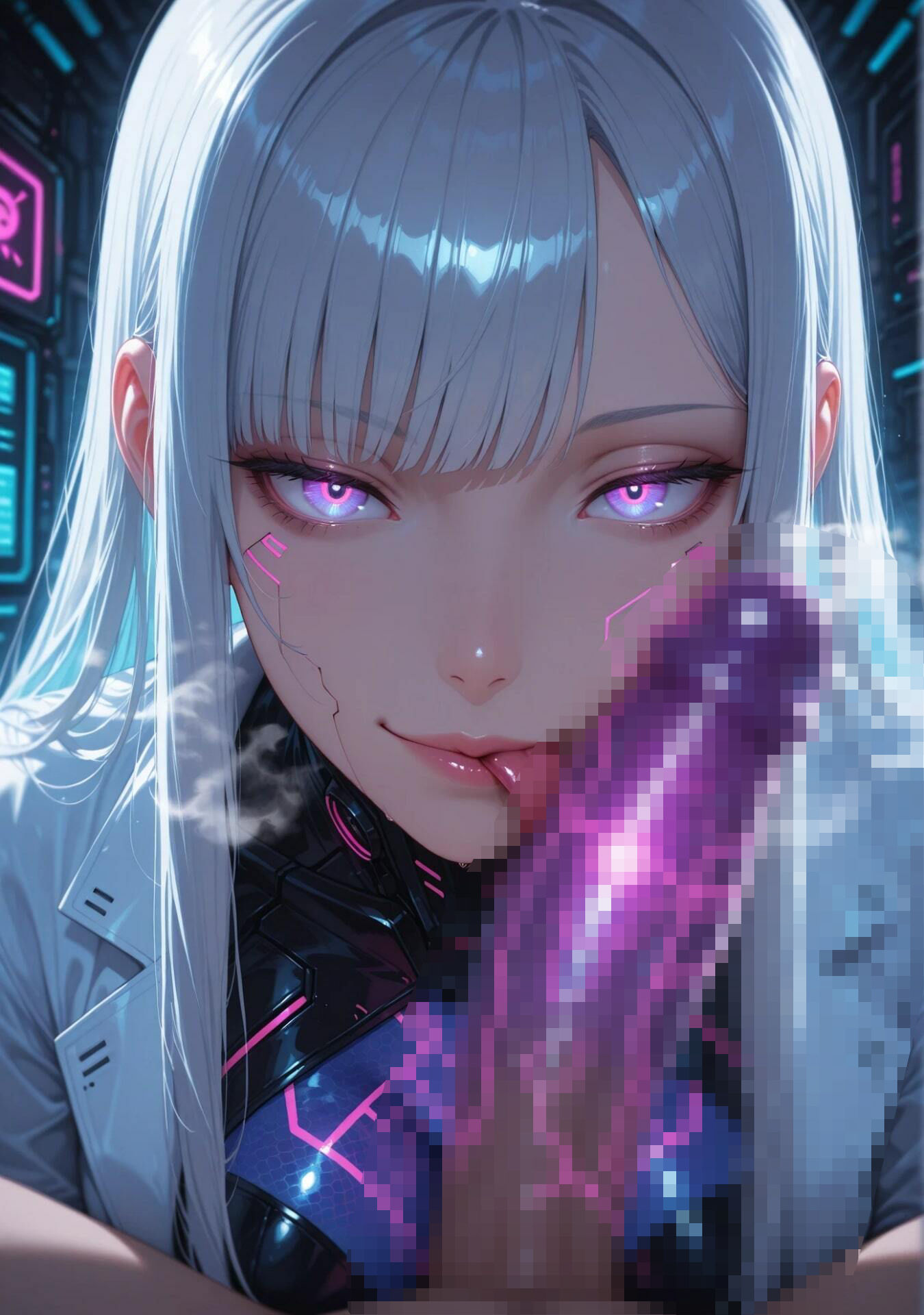 「快楽最適化AIレイナ ―支配と射精のプロトコル―」 - サンプル画像 6