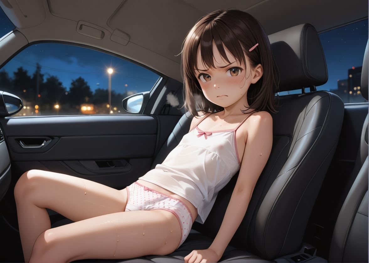 車内凌●〜奪われた純潔 - サンプル画像 1