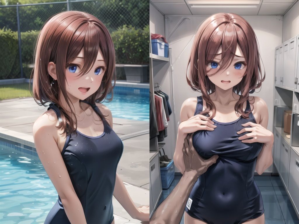 美少女イラスト集〜中〇三玖編〜 - サンプル画像 7