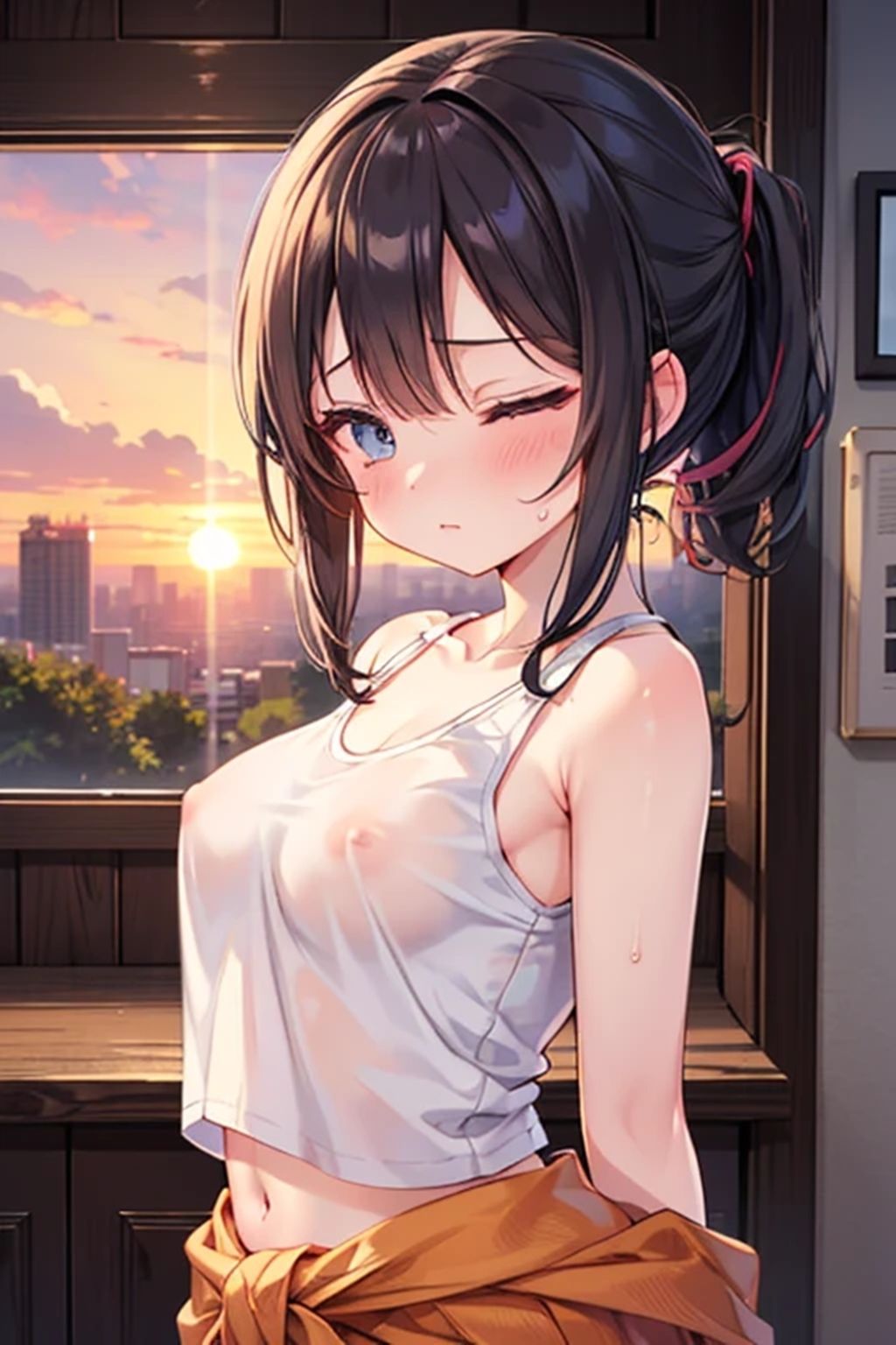 女の子率 1割未満の工業科に通う女子校生 - サンプル画像 2