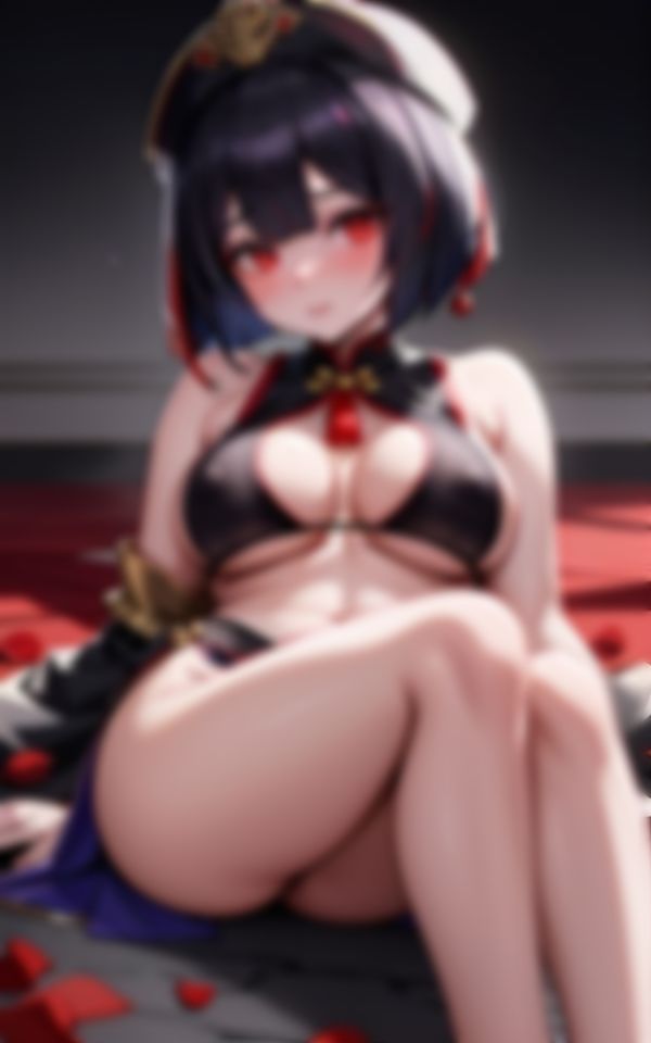 あまりにもエチエチでビッチなキョンシーコスプレ巨乳美女の色仕掛け - サンプル画像 7