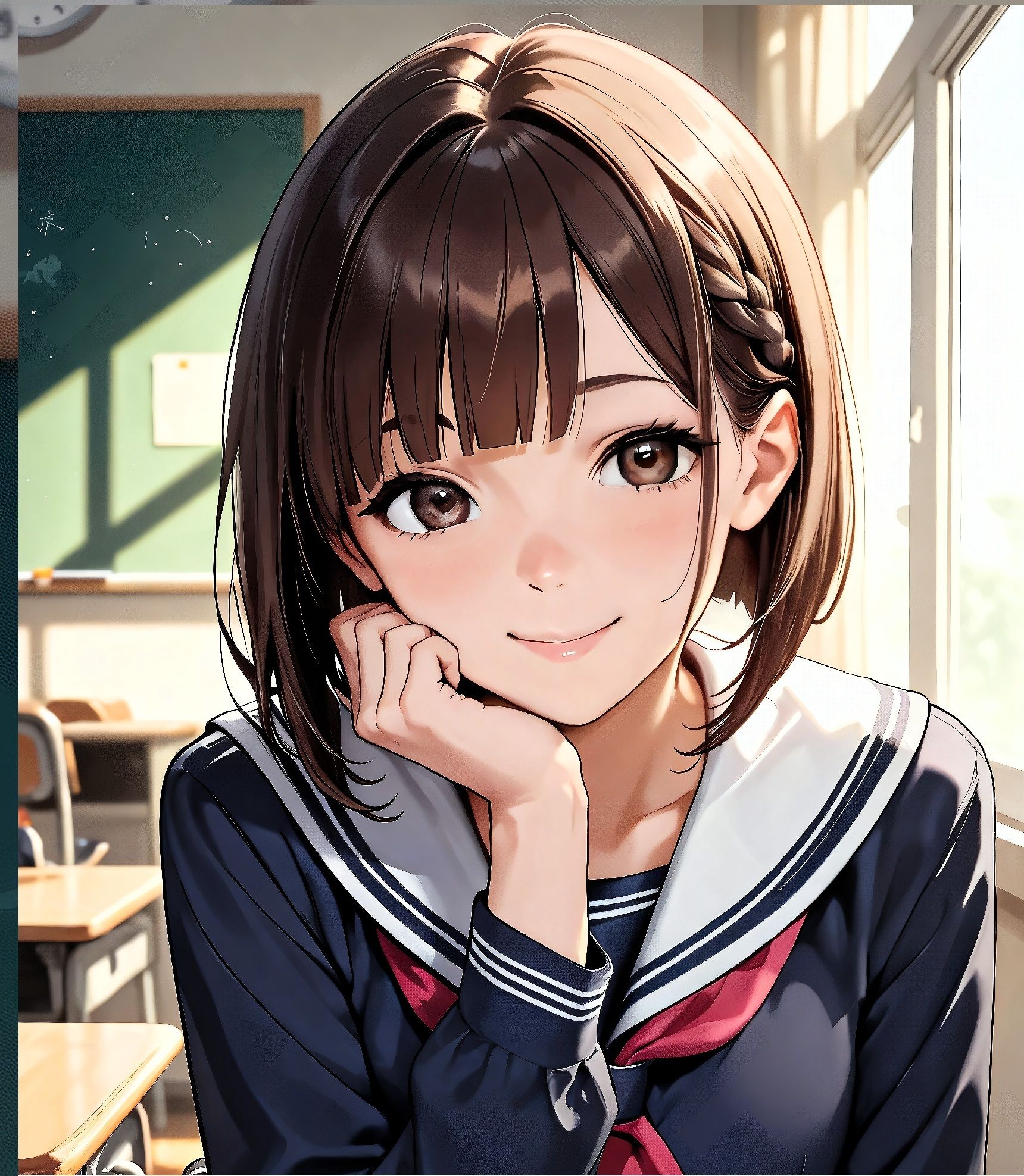 女子校生 はじめての行為からの覚醒 - サンプル画像 1
