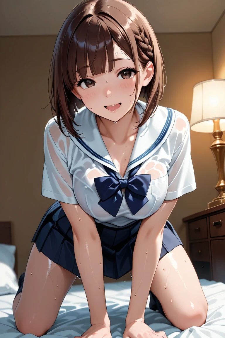 女子校生 はじめての行為からの覚醒 - サンプル画像 5