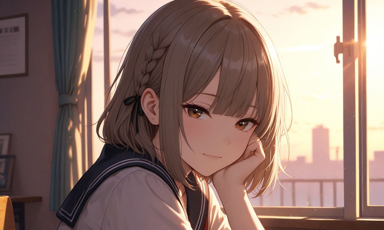 女子校生 はじめての行為からの覚醒 - サンプル画像 7