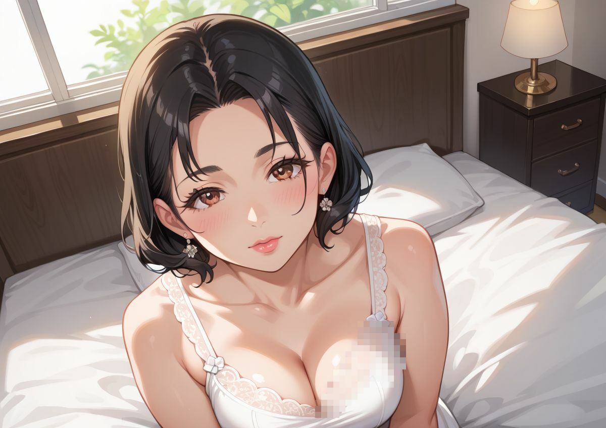 叔母さん肉感ボディ  膣内射精 - サンプル画像 1