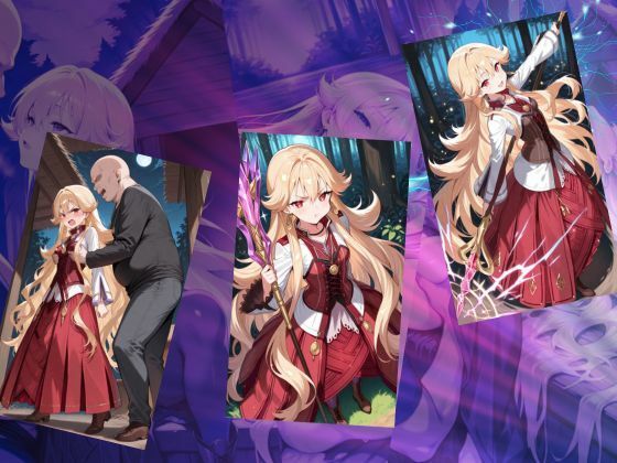 齢800歳の魔女も可憐に堕ちる！？【●の軌跡】緋のロー〇リア - サンプル画像 1