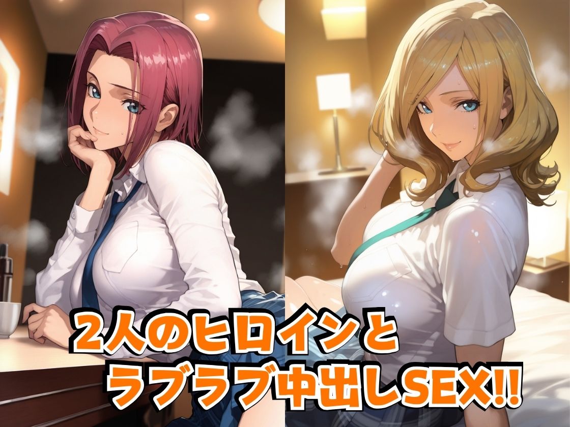 カ○ン＆ミ○イinホテル - サンプル画像 2