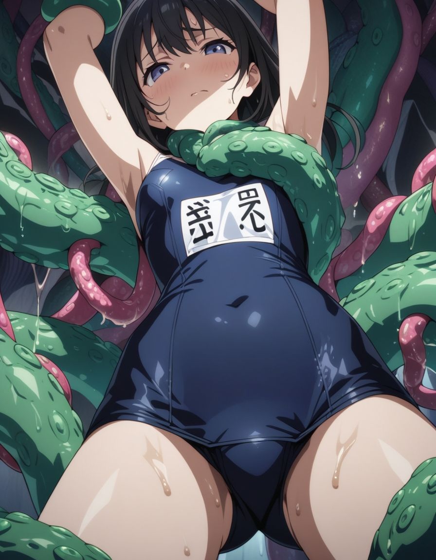 スク水DEうねうね - サンプル画像 7