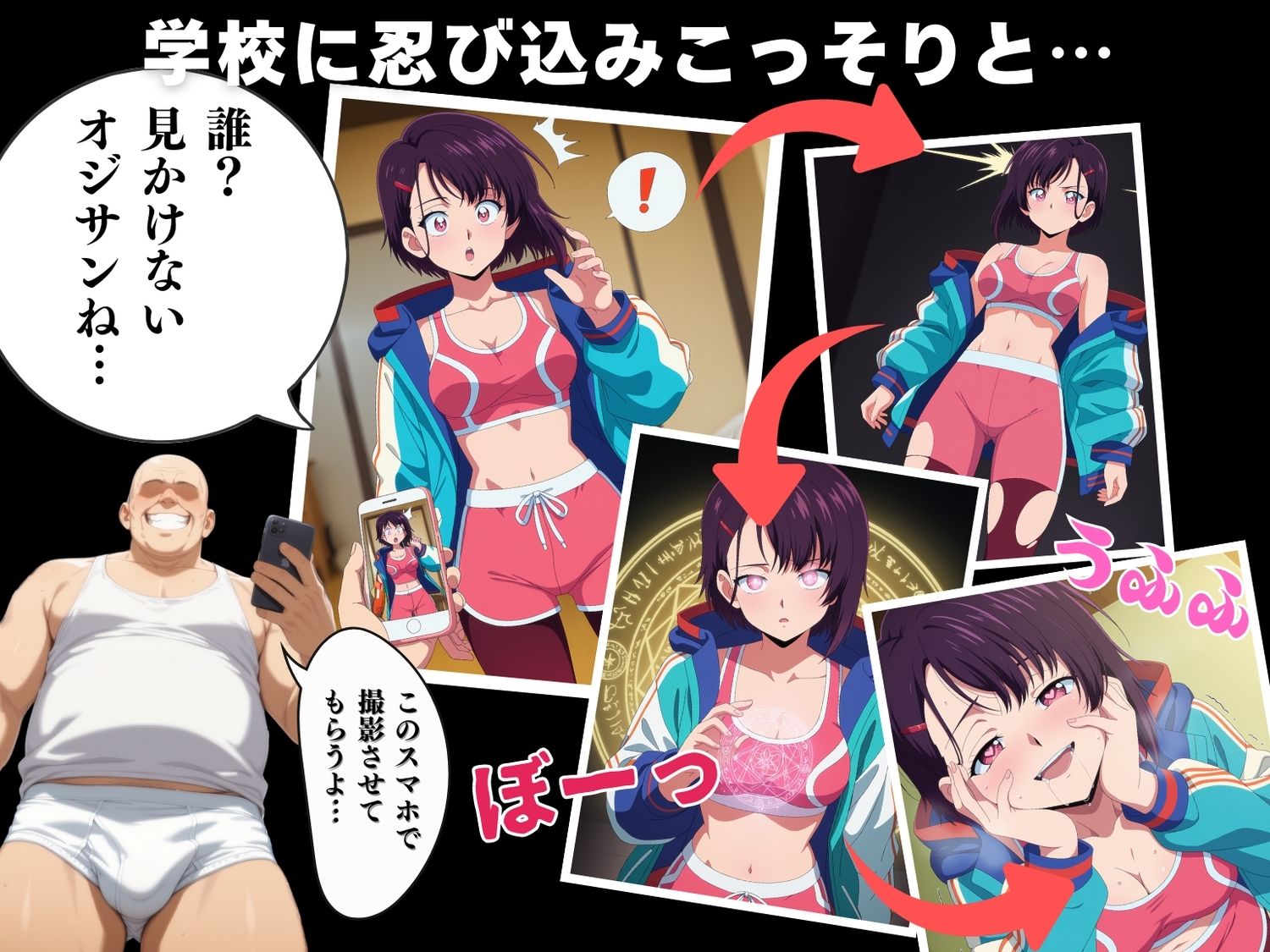 【催●・寝取られ・妊娠】三●月 閑 - サンプル画像 2