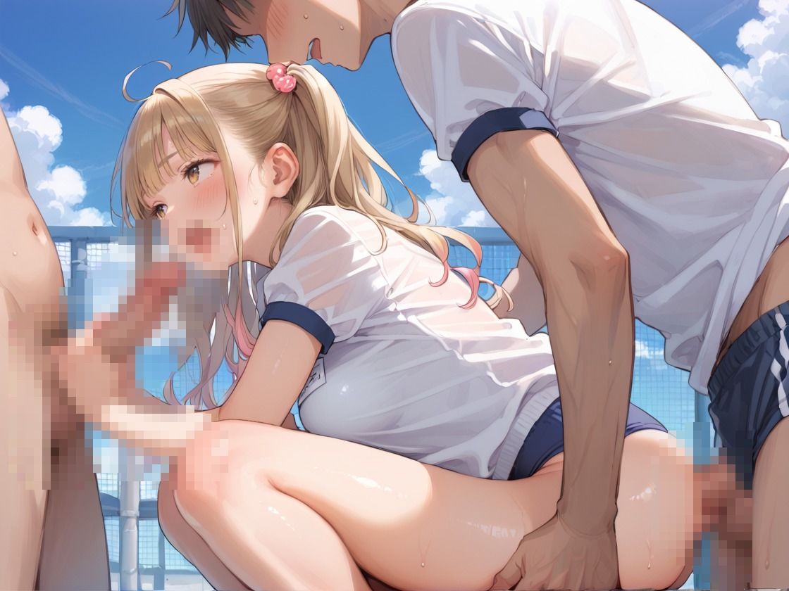 体操着とブルマで昼から性教育 - サンプル画像 9