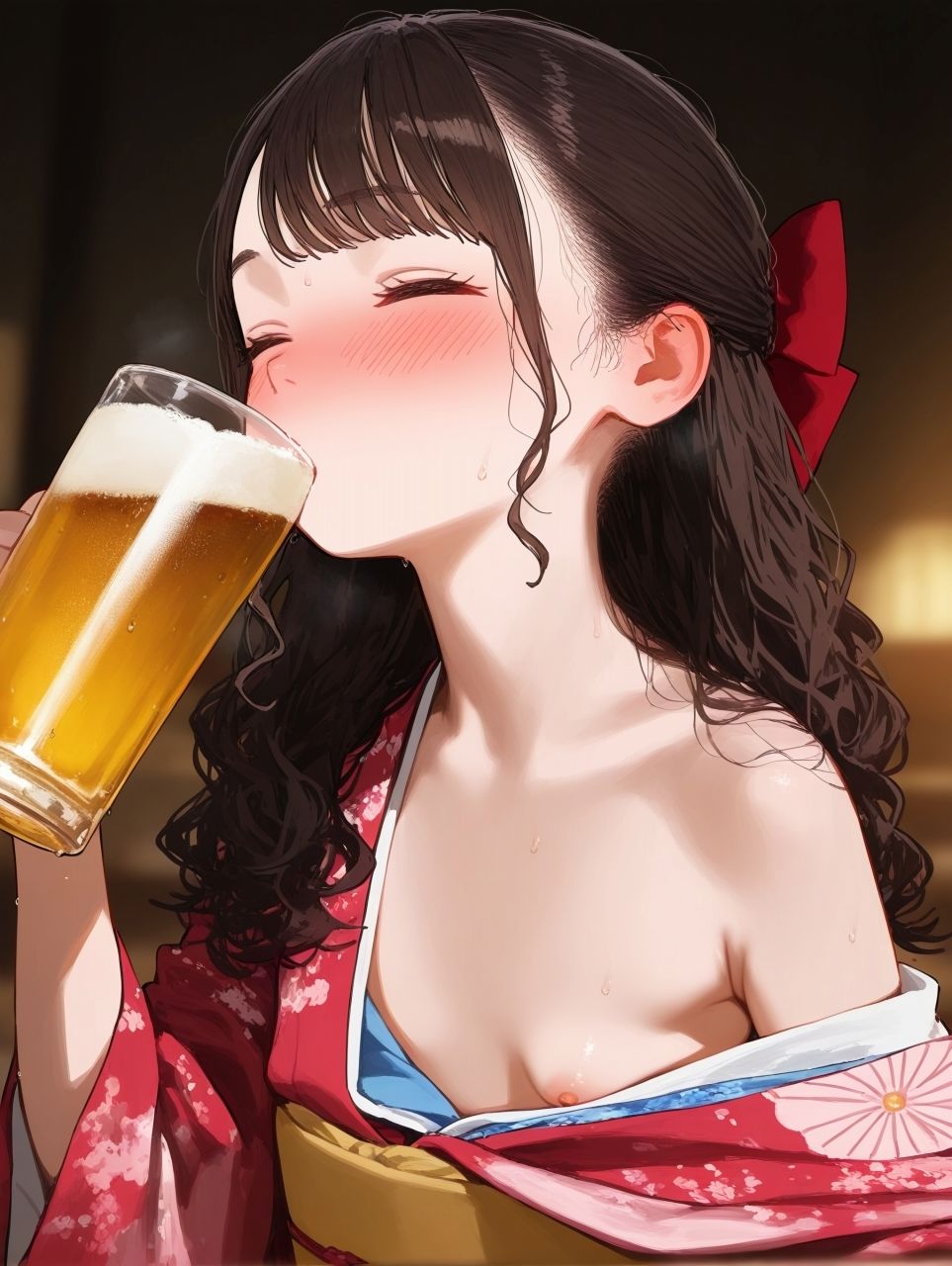 わたしの酒が飲めねえのか？ - サンプル画像 1