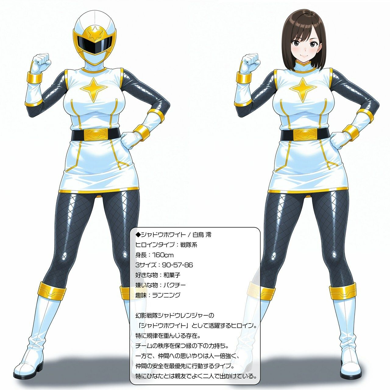 幻影戦隊シャドウレンジャー 〜シャドウホワイト編〜 - サンプル画像 6