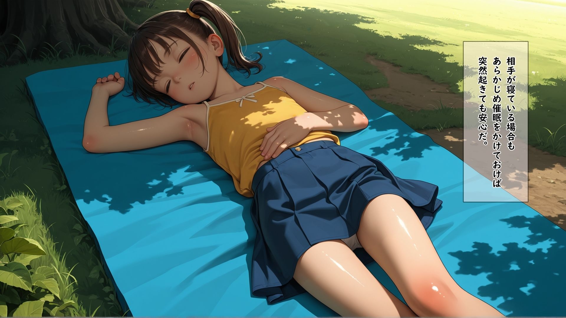 知らないオジに催●でパンツを脱がされ可愛いすじまんに電マを当てられ続けて何回イってもやめてもらえない女の子 - サンプル画像 5