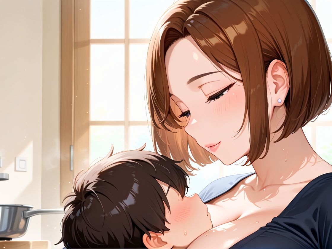 優しいお母さんを彼女にして本気セックス - サンプル画像 2