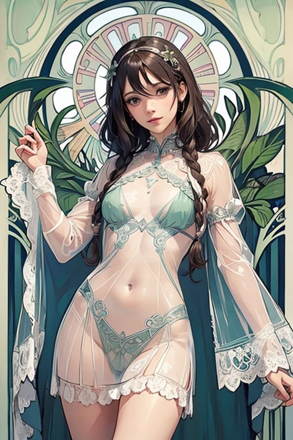 妄想コンプレックスガールズナイトウェア - サンプル画像 1