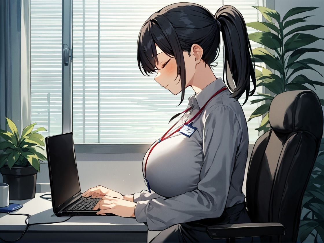 エッチすぎる新入社員研修〜中出し種付け教育を受ける〜 - サンプル画像 1