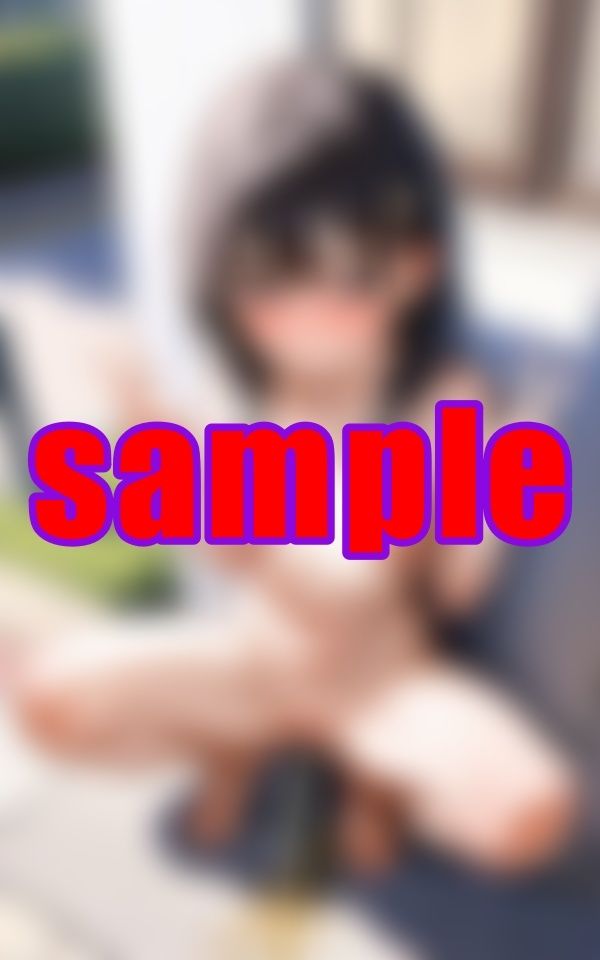 我慢して、従って、ピースまでして…勢いよくオシッコ出た時の顔がたまらない。 - サンプル画像 4