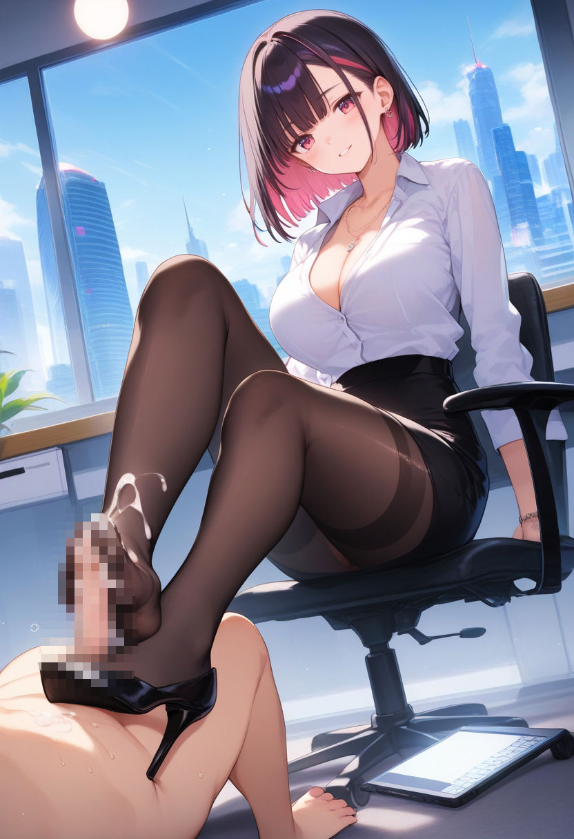 女王様と舐め犬 OL調教オフィス編 vol.6 - サンプル画像 5