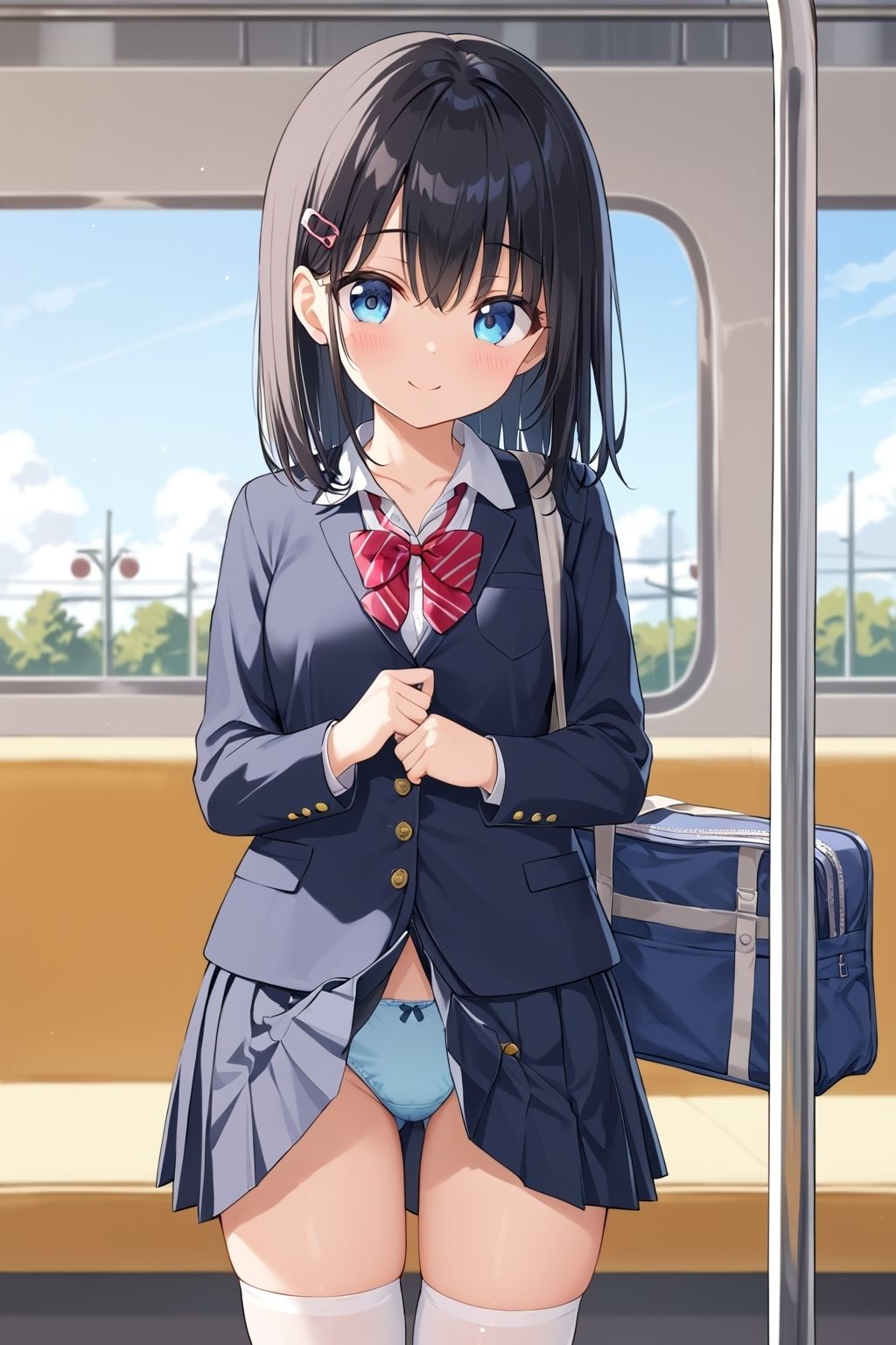 電車パンチラ【500枚】 - サンプル画像 8