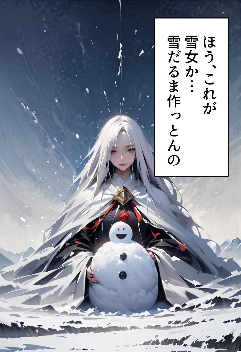 足刈がイク！  雪女編 - サンプル画像 2