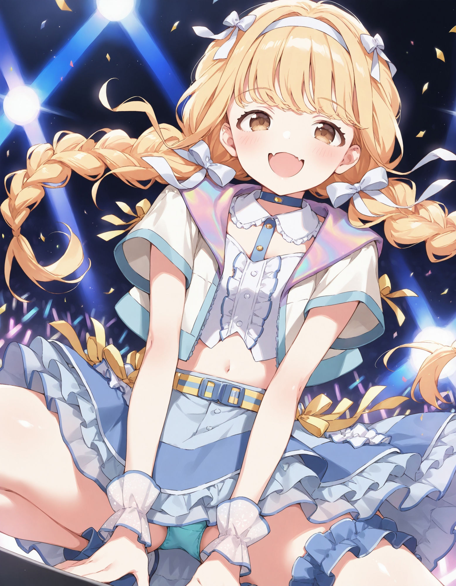 藤〇ことねのパンチラ〜アイドル衣装編〜 - サンプル画像 3