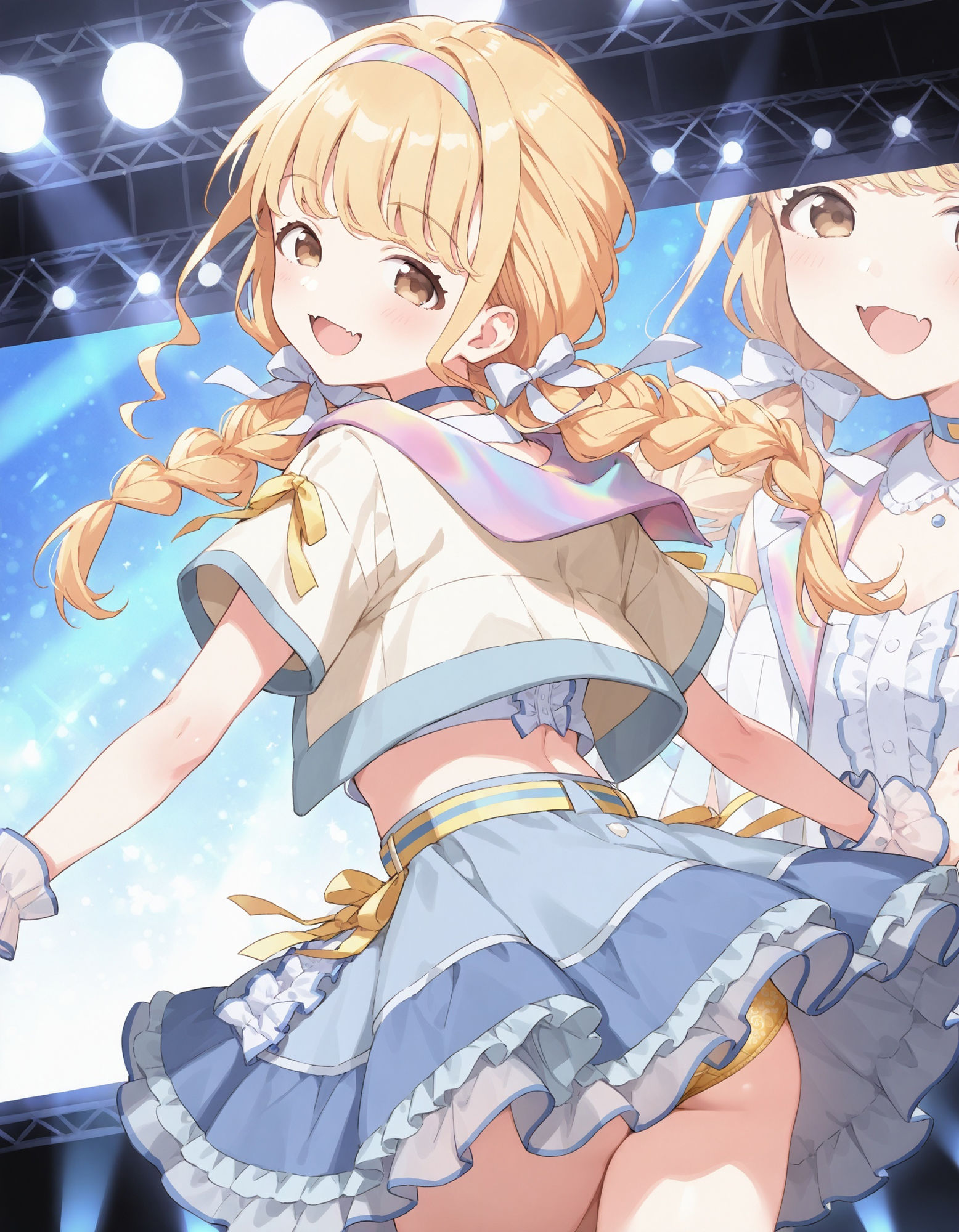 藤〇ことねのパンチラ〜アイドル衣装編〜 - サンプル画像 4