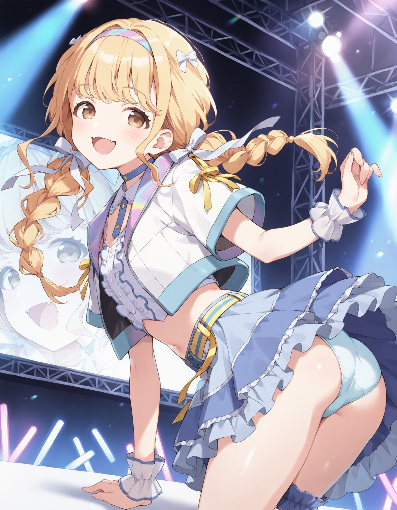 藤〇ことねのパンチラ〜アイドル衣装編〜 - サンプル画像 6