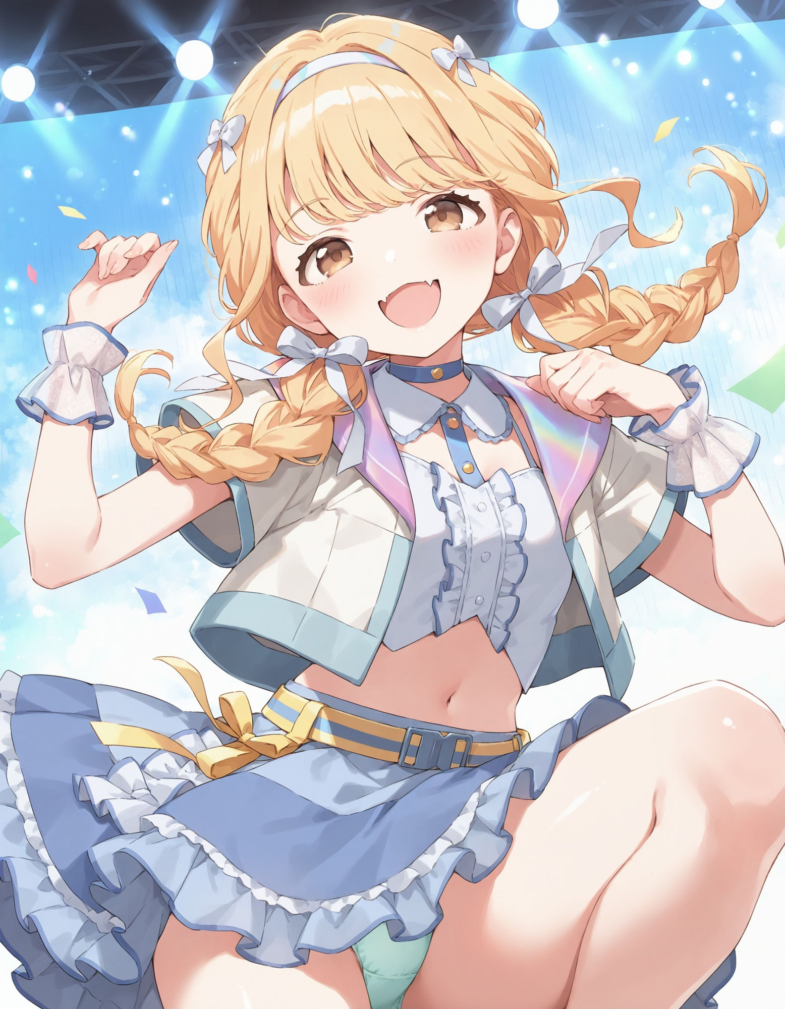 藤〇ことねのパンチラ〜アイドル衣装編〜 - サンプル画像 7