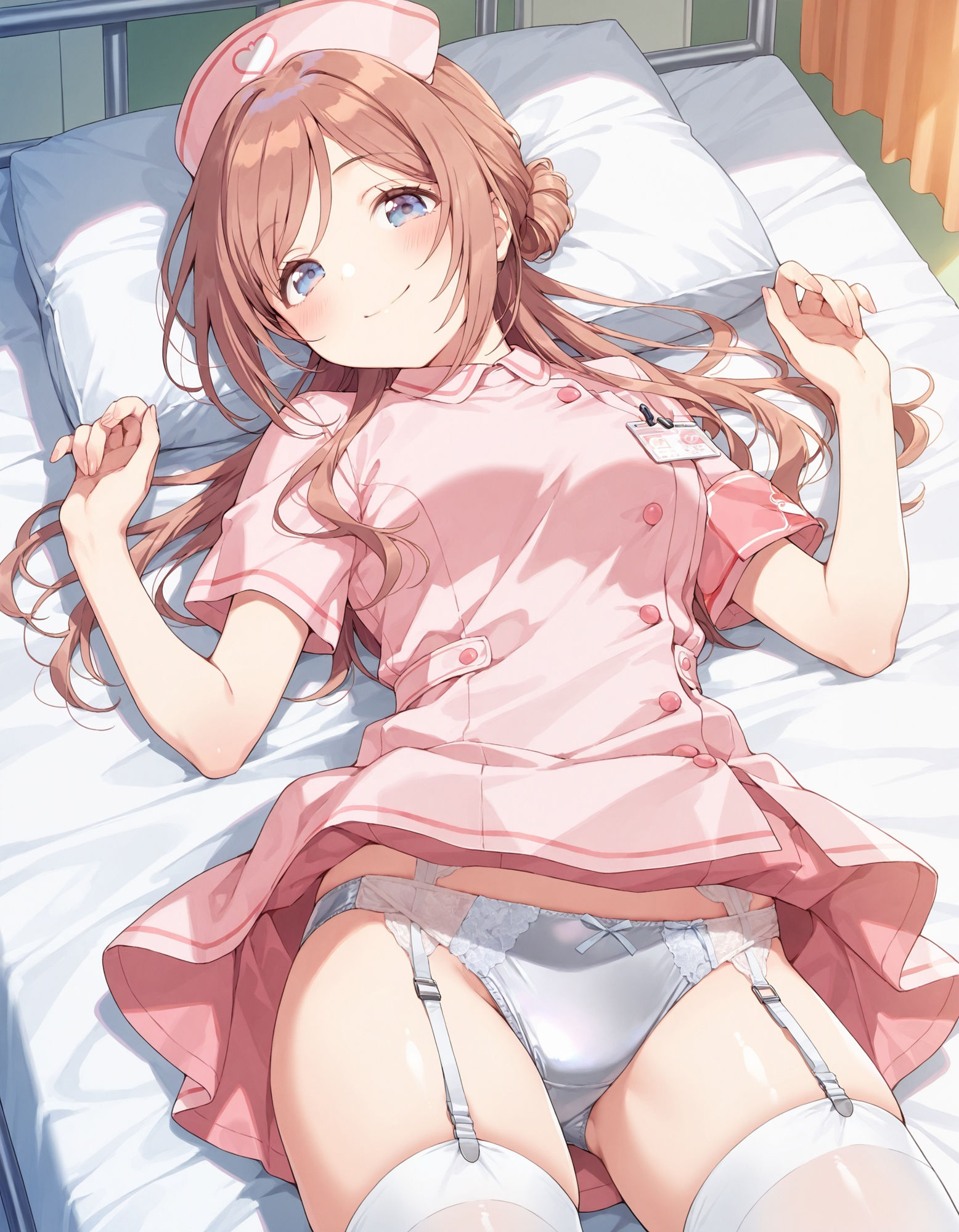 姫〇莉波のパンチラ〜ナース服編〜 - サンプル画像 1