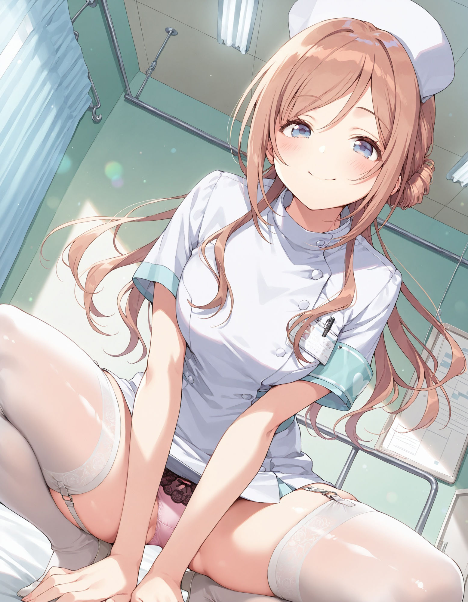姫〇莉波のパンチラ〜ナース服編〜 - サンプル画像 3