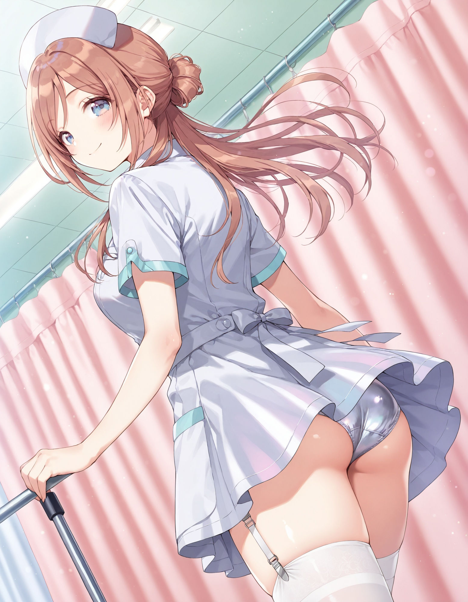姫〇莉波のパンチラ〜ナース服編〜 - サンプル画像 5