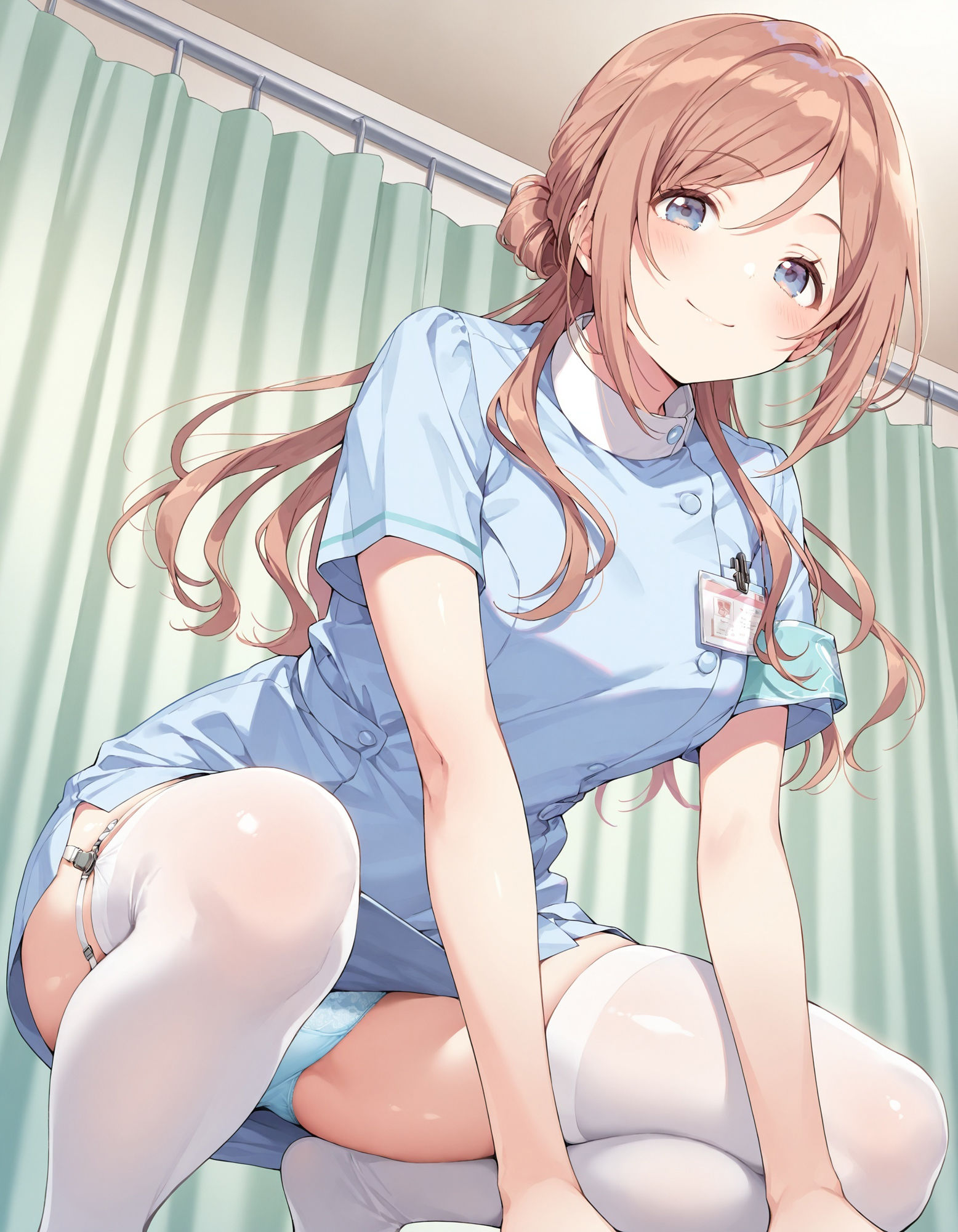 姫〇莉波のパンチラ〜ナース服編〜 - サンプル画像 6