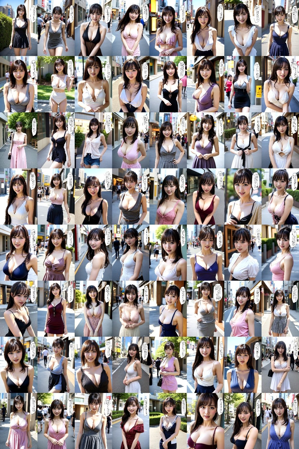 荒武かすみ写真集〜巨乳OLの日常〜 vol.1 - サンプル画像 9