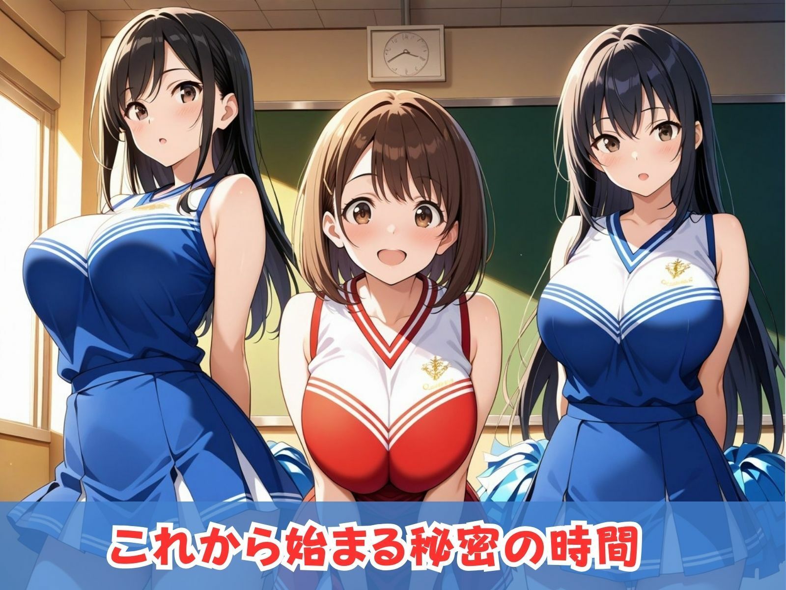 学園ハーレム性活〜チアガール編〜 - サンプル画像 2