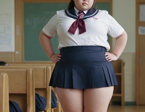 むっちむちなぽっちゃり女子校生ver12 - サンプル画像 7