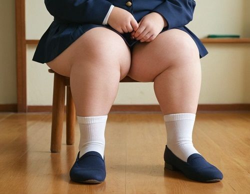 むっちむちなぽっちゃりふっくら女子校生ver13 - サンプル画像 4