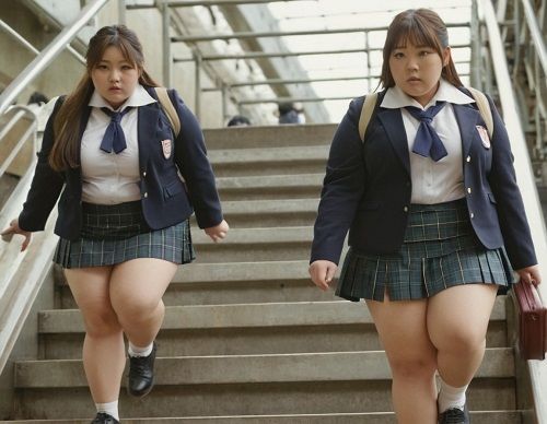 むっちむちなぽっちゃりふっくら女子校生ver13 - サンプル画像 9