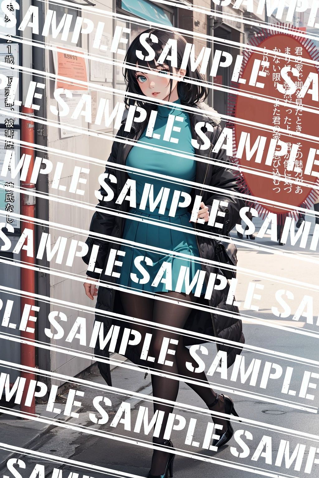 彼女は拒めない〜黒スト密着24時 vol.3 - サンプル画像 8