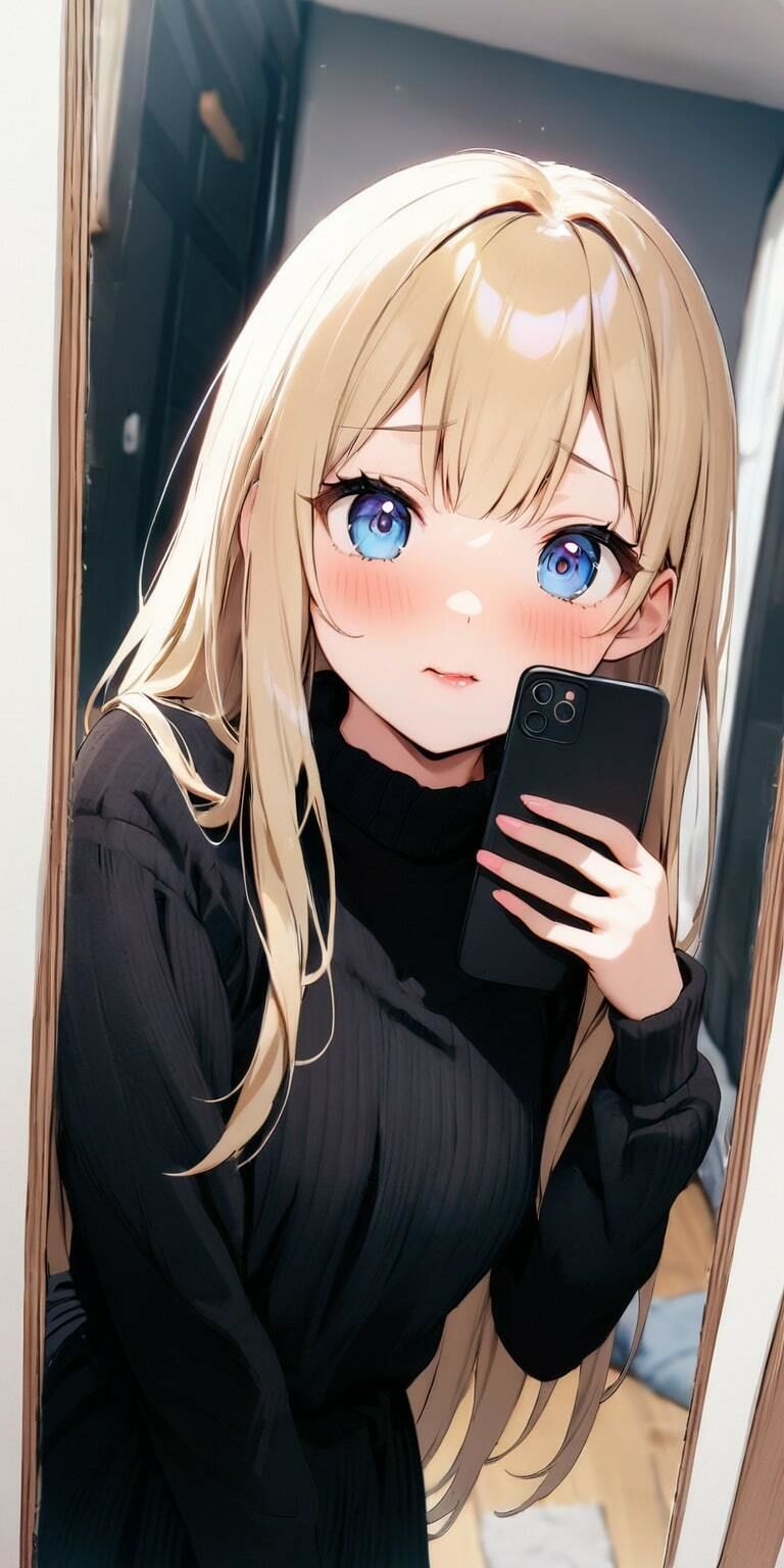 春夏秋冬自撮りギャル - サンプル画像 1