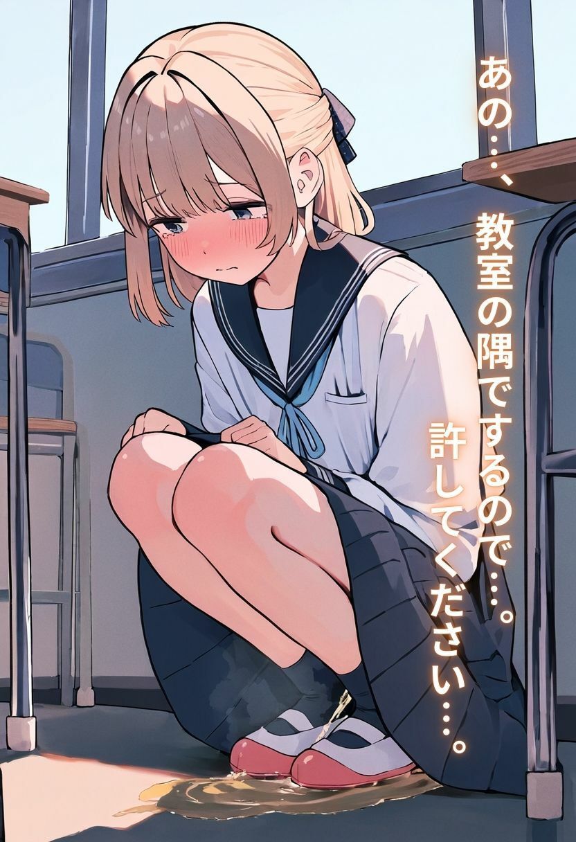 羞恥の美少女お漏らしデート！〜幼馴染、クラスメイト、アイドル、警察官にいっぱいお漏らしさせてみた〜 - サンプル画像 5