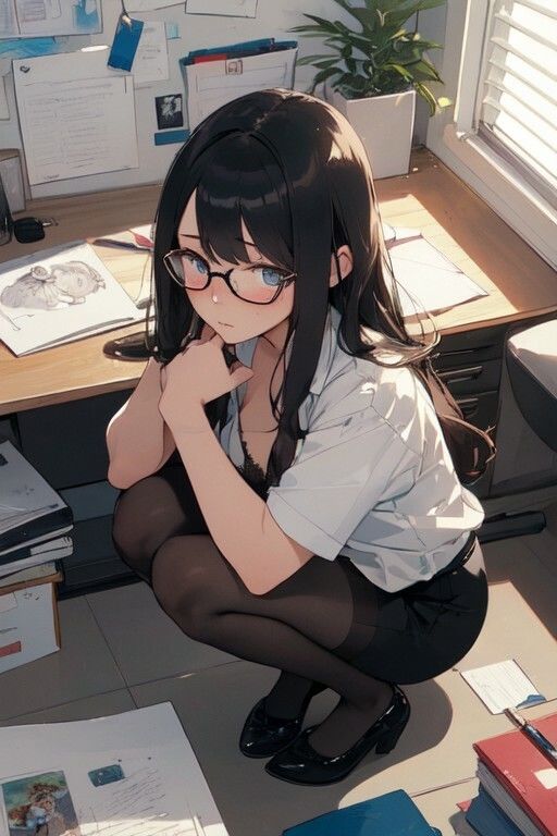 メガネっ娘のえっちな画像2 - サンプル画像 5
