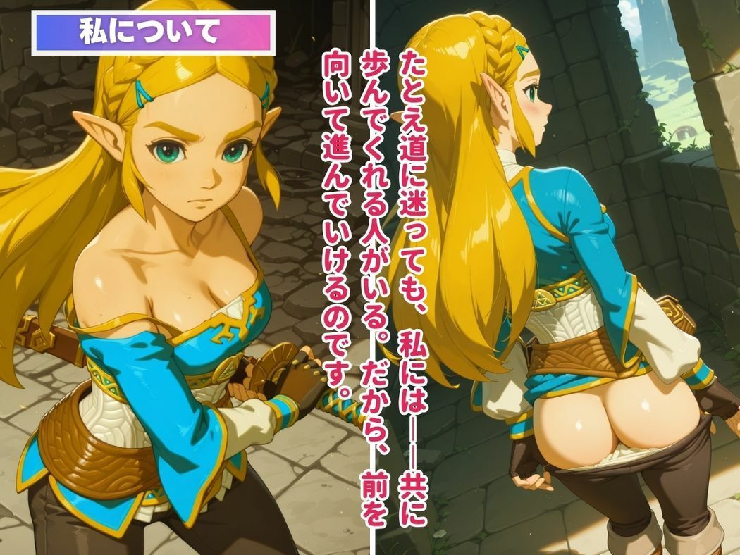 催●支配 ゼ●ダ姫〜おじさんの子を妊娠〜ブレス オブ ● ワイルド - サンプル画像 1