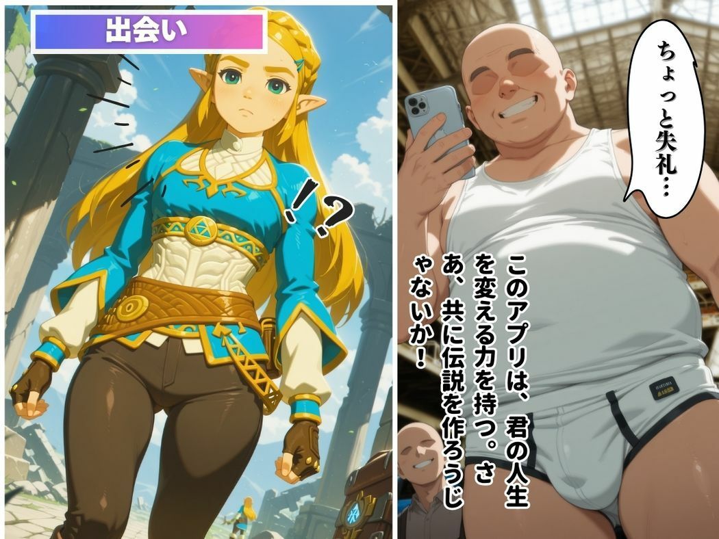 催●支配 ゼ●ダ姫〜おじさんの子を妊娠〜ブレス オブ ● ワイルド - サンプル画像 5