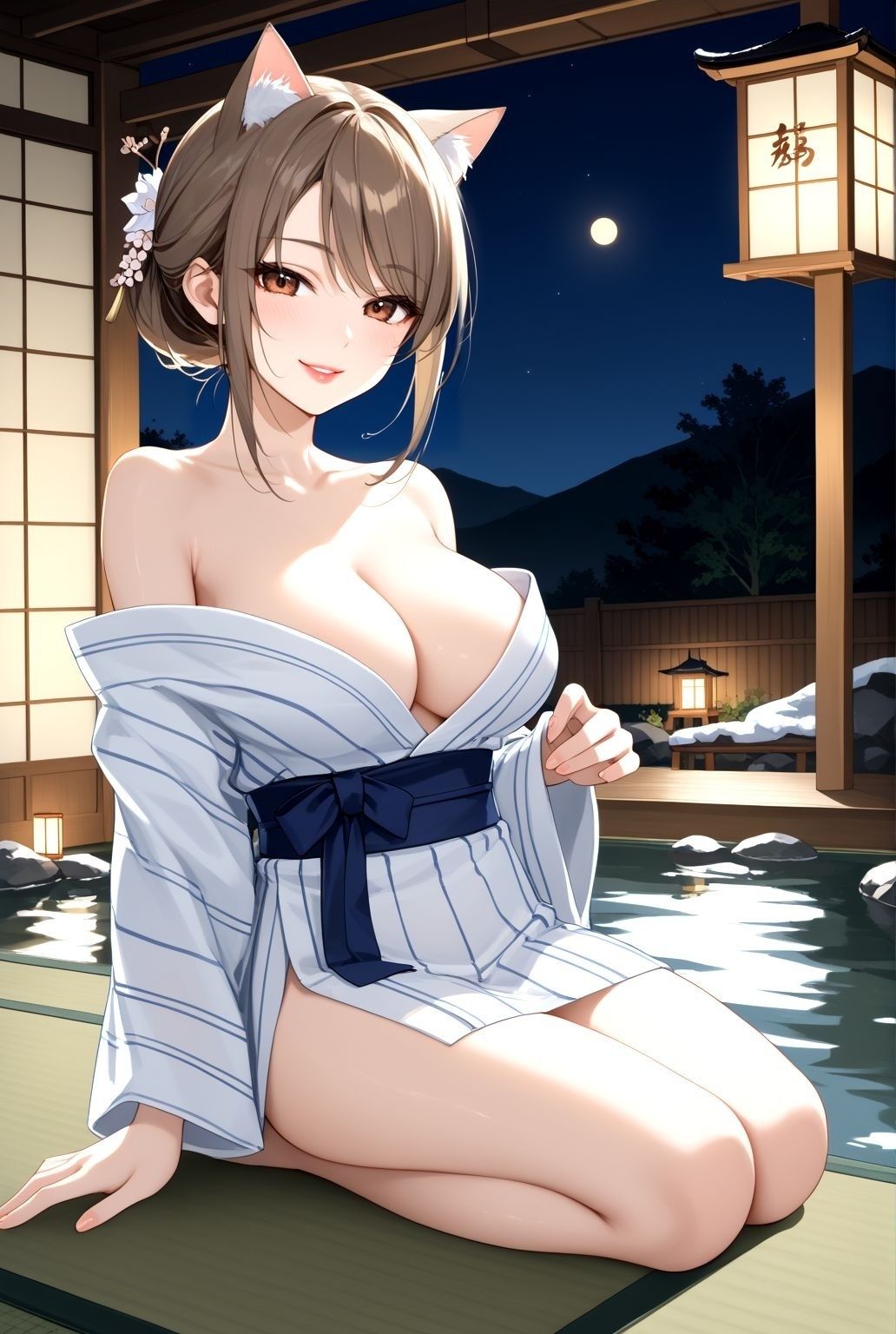 猫耳旅館へようこそ――癒しと秘密のひととき - サンプル画像 1