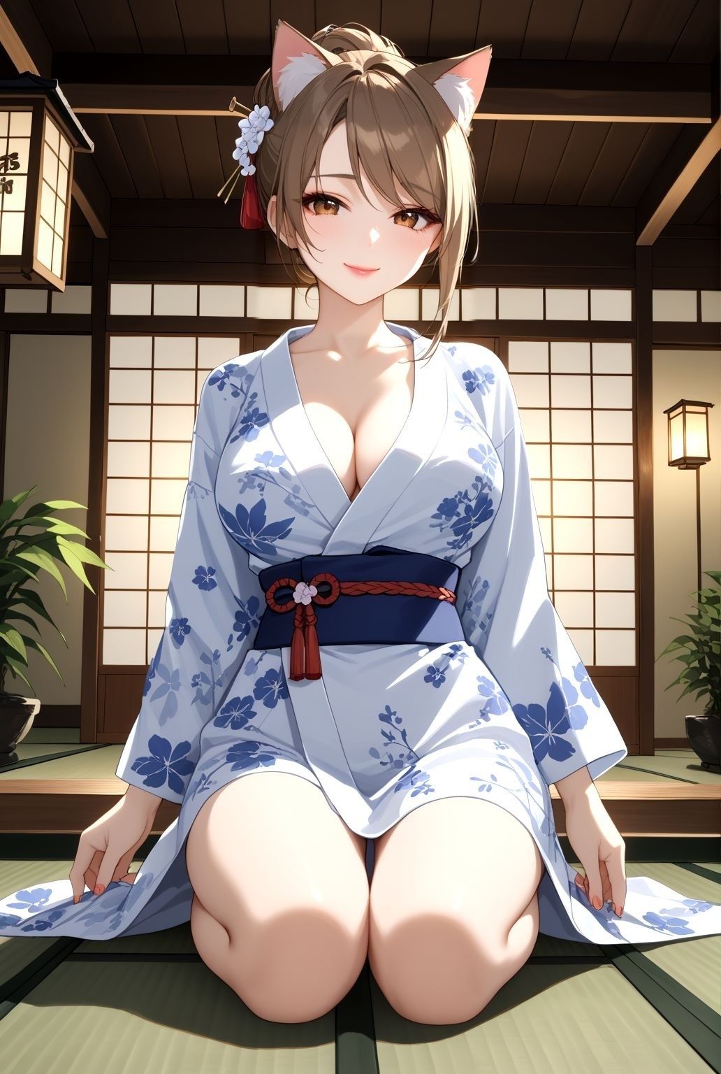 猫耳旅館へようこそ――癒しと秘密のひととき - サンプル画像 2