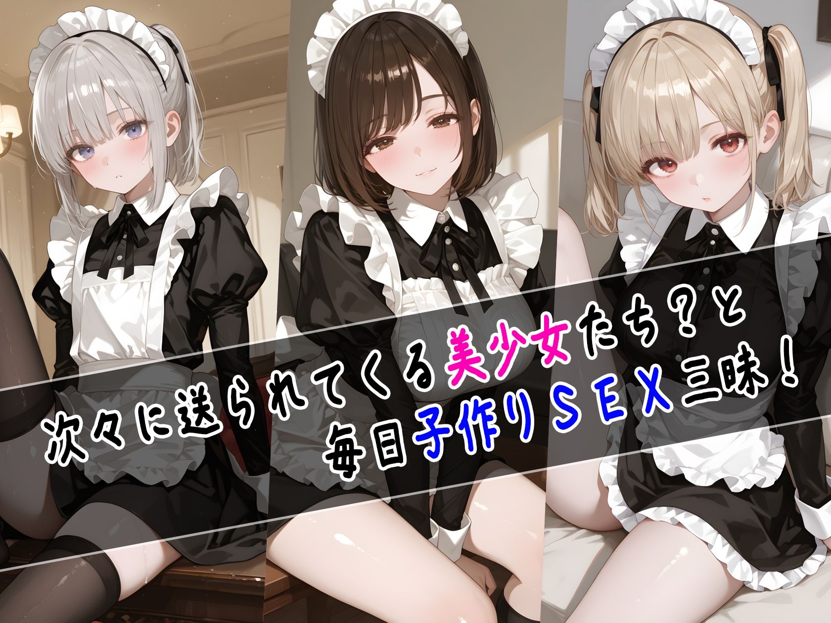 種付け物語2 〜メイド編〜 - サンプル画像 2
