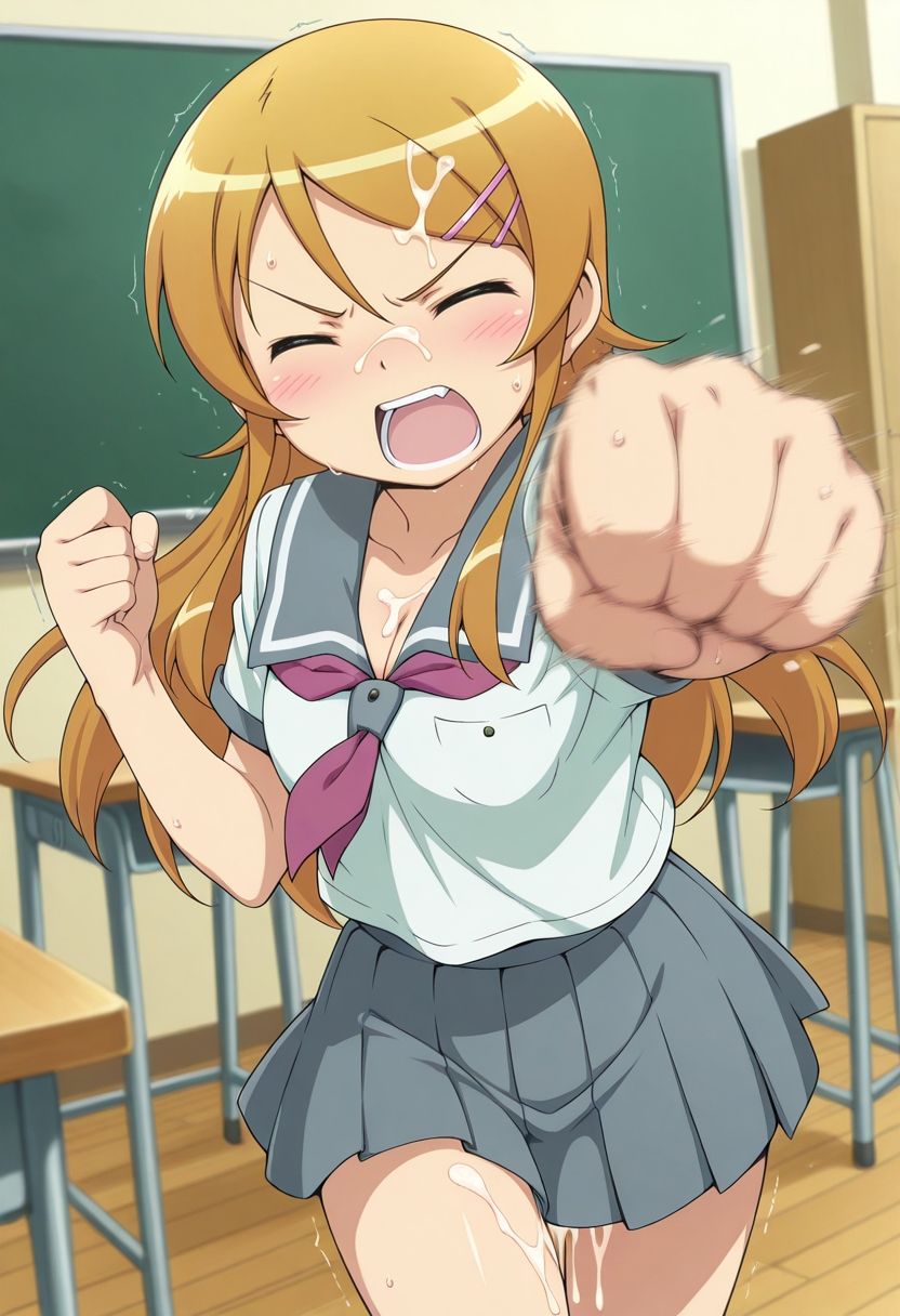 俺たちの性処理担当  -高坂桐乃（制服ver）- - サンプル画像 8