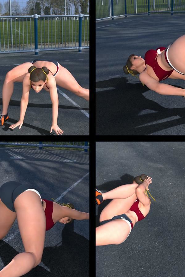 元祖中華女性格闘家 チュンリー（春麗）の写真集 麗しき春_03 - サンプル画像 2