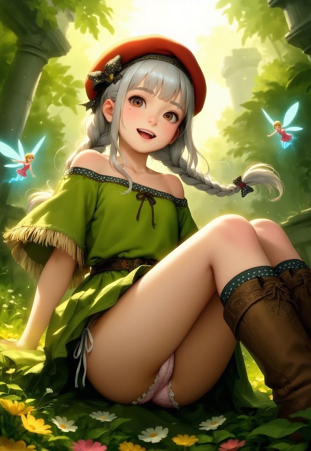 ふぁんたじっく銀髪さん - サンプル画像 2