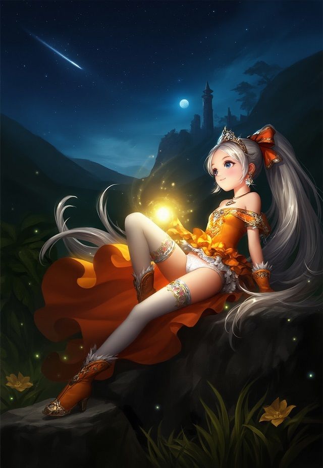 ふぁんたじっく銀髪さん - サンプル画像 6